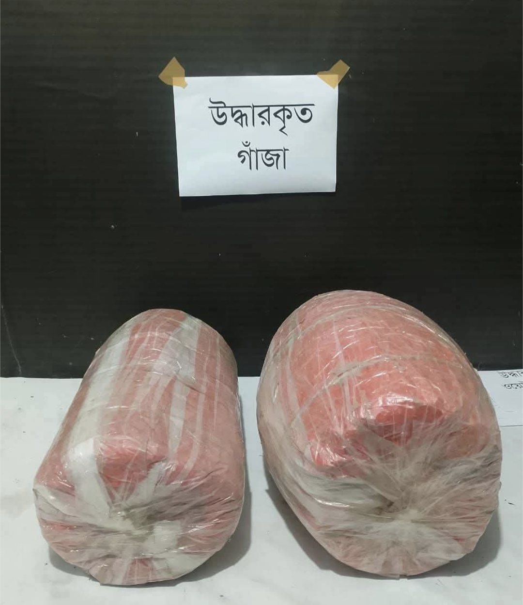 ঈশ্বরদীতে কুরিয়ার সার্ভিসে বাদামের পার্সেলে পাওয়া গেল সাড়ে ১৪ কেজি গাঁজা